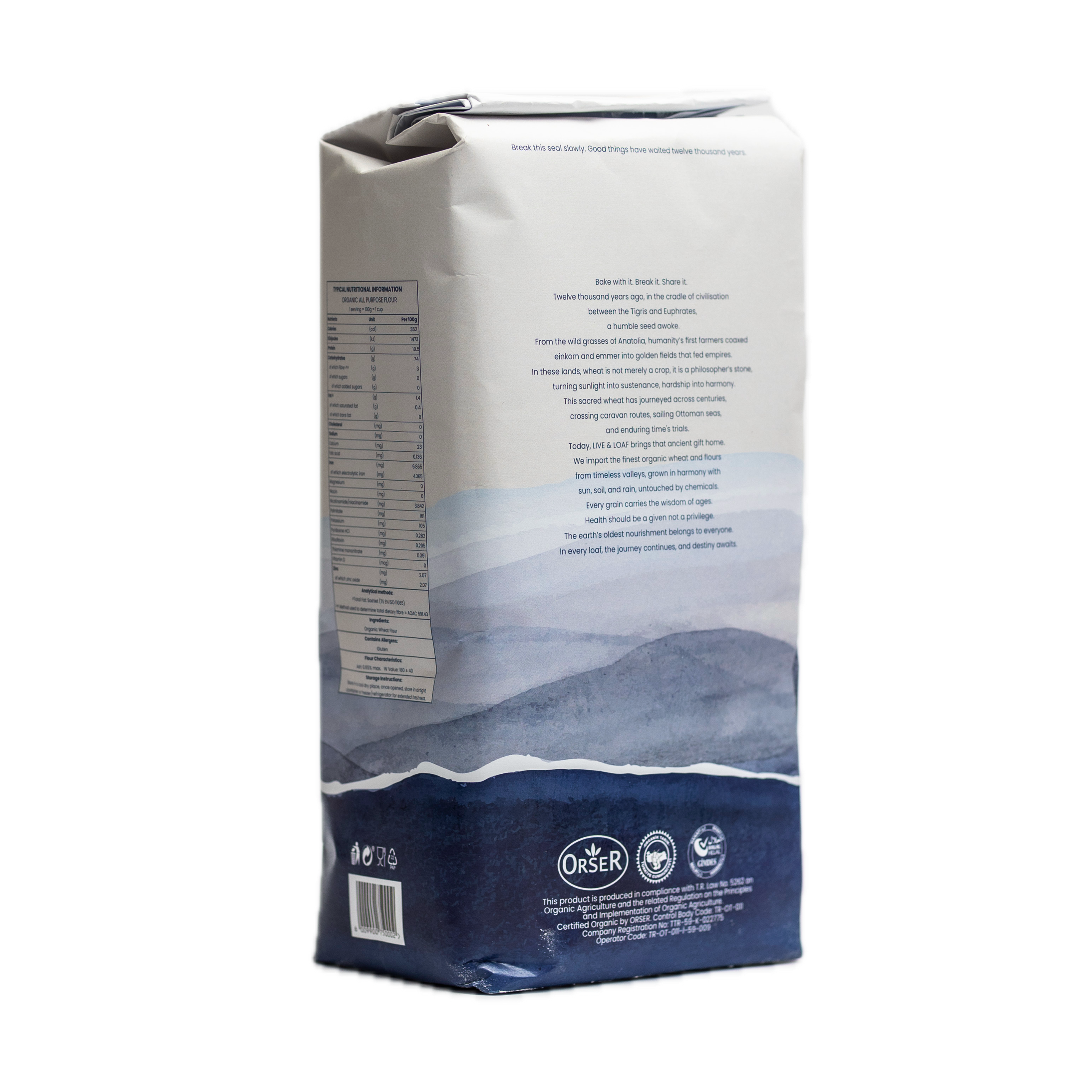 Certified Organic All Purpose Flour