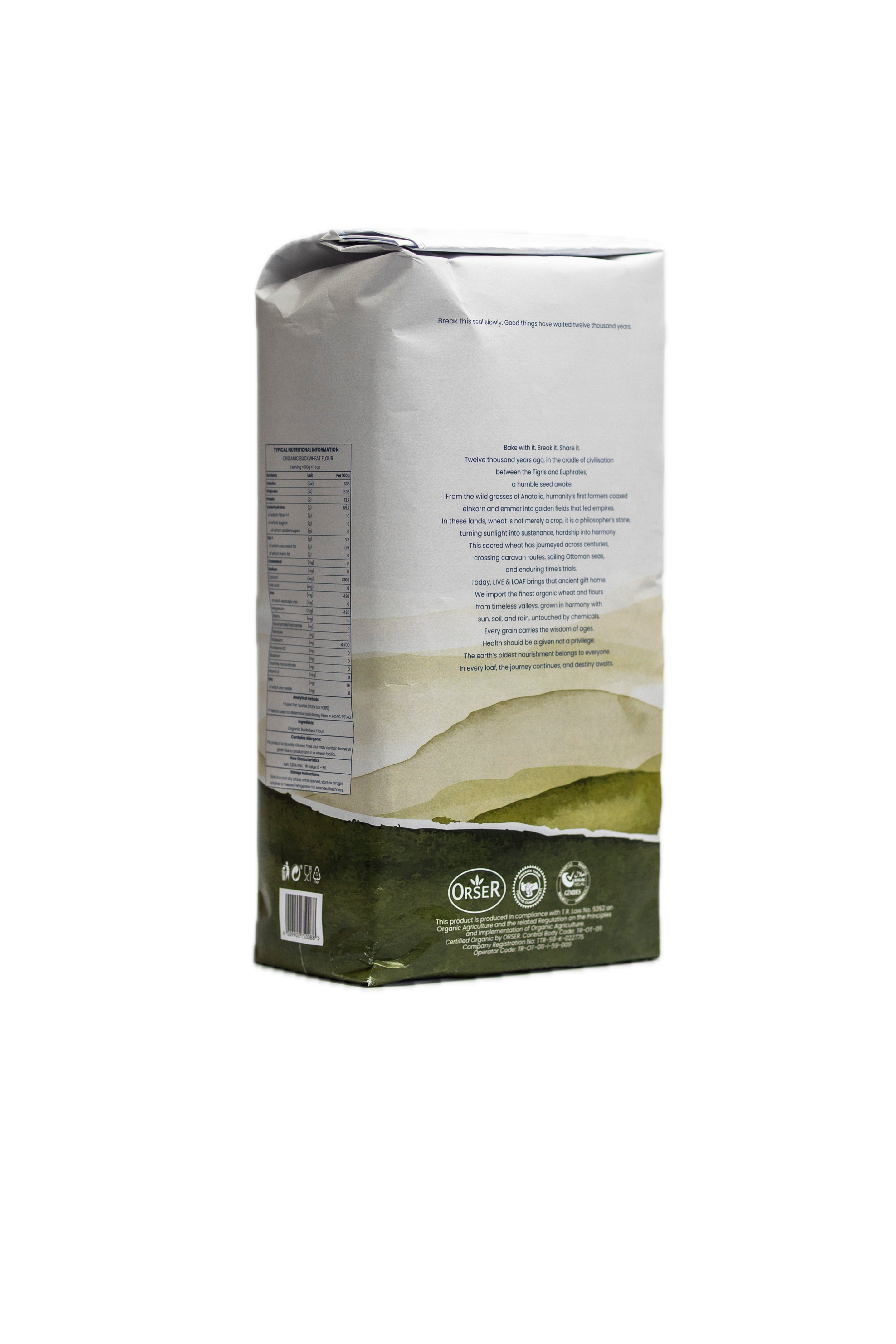 Certified Organic Buckwheat Flour