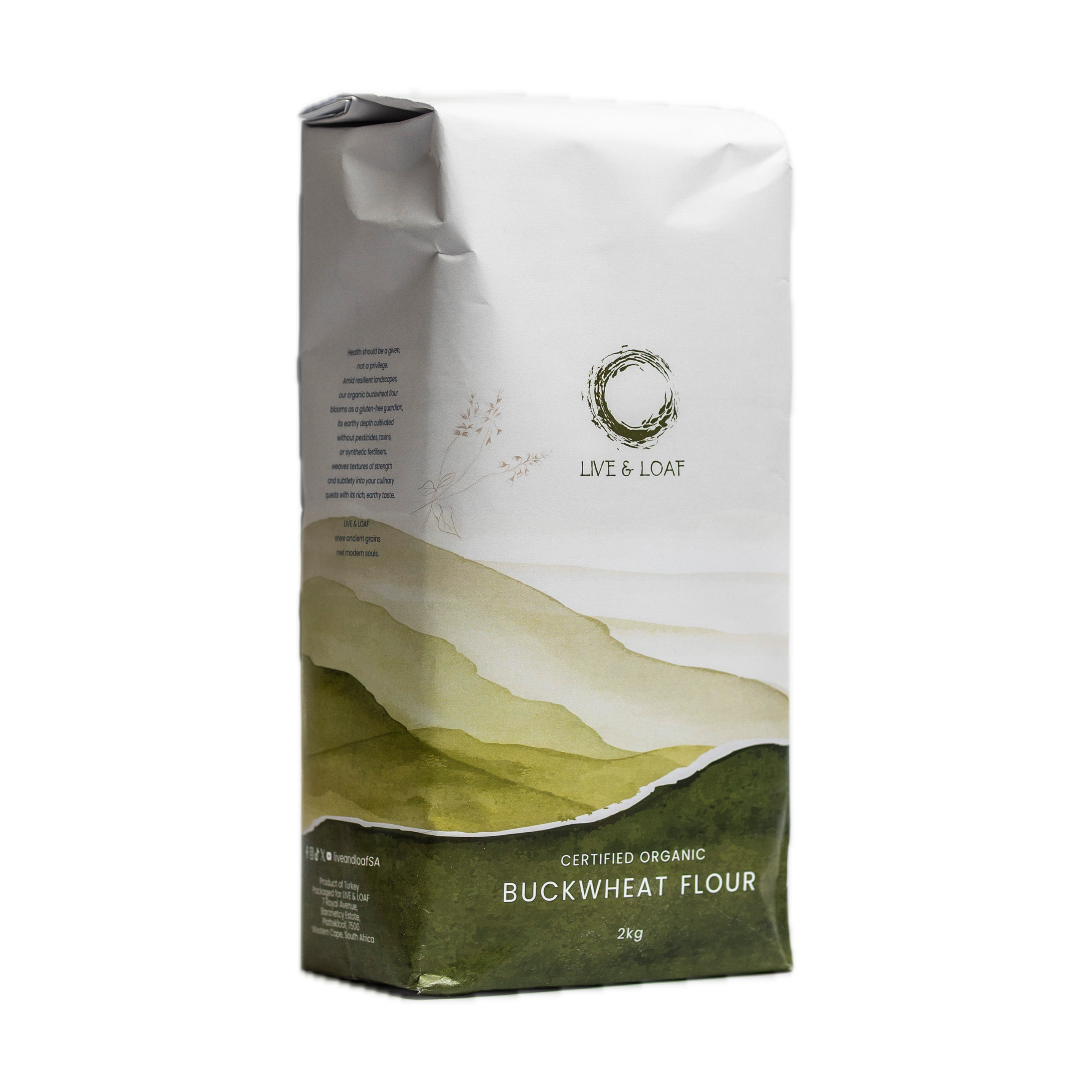 Certified Organic Buckwheat Flour