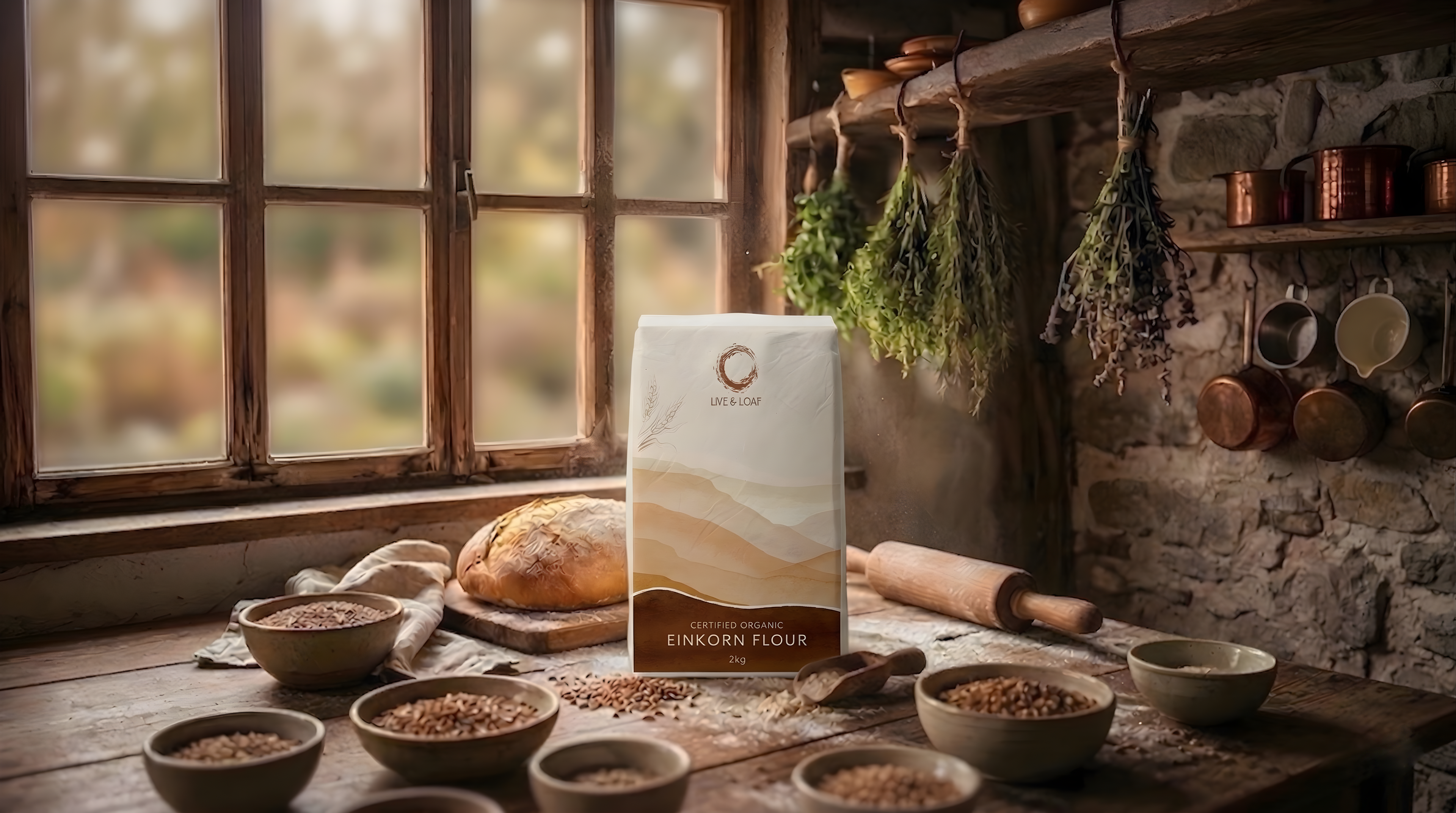 Certified Organic Einkorn Flour