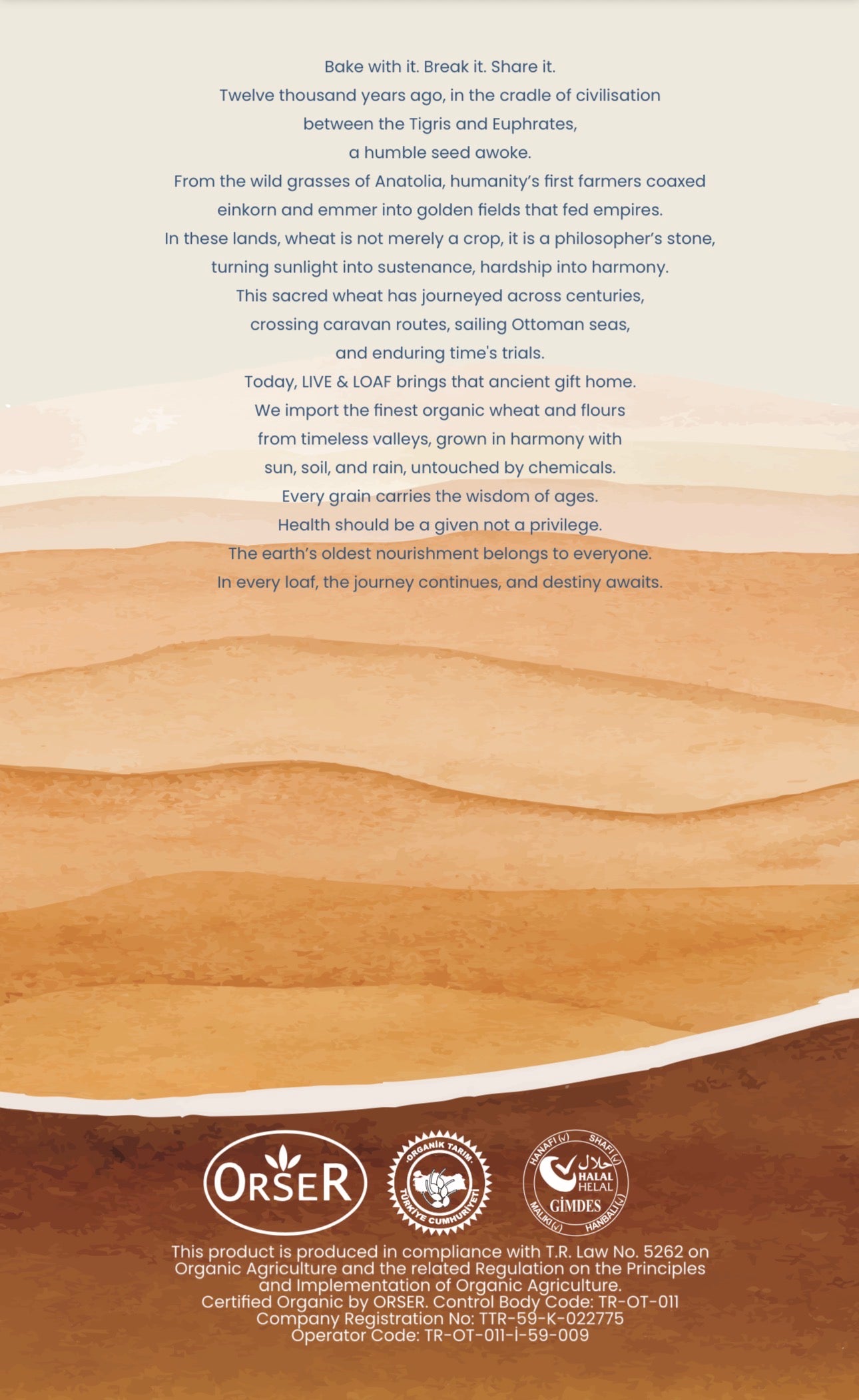 Certified Organic Emmer Flour