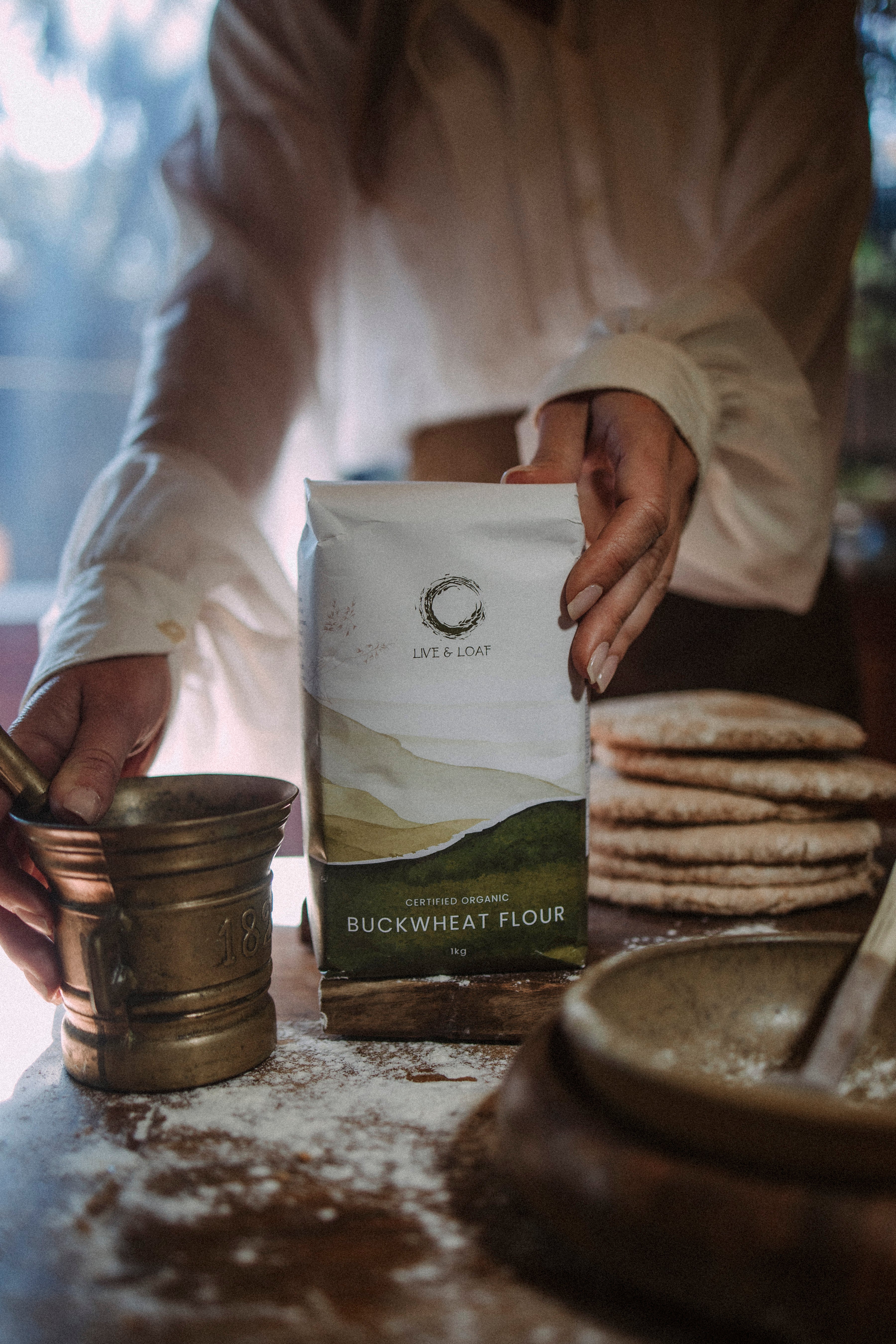 Certified Organic Buckwheat Flour
