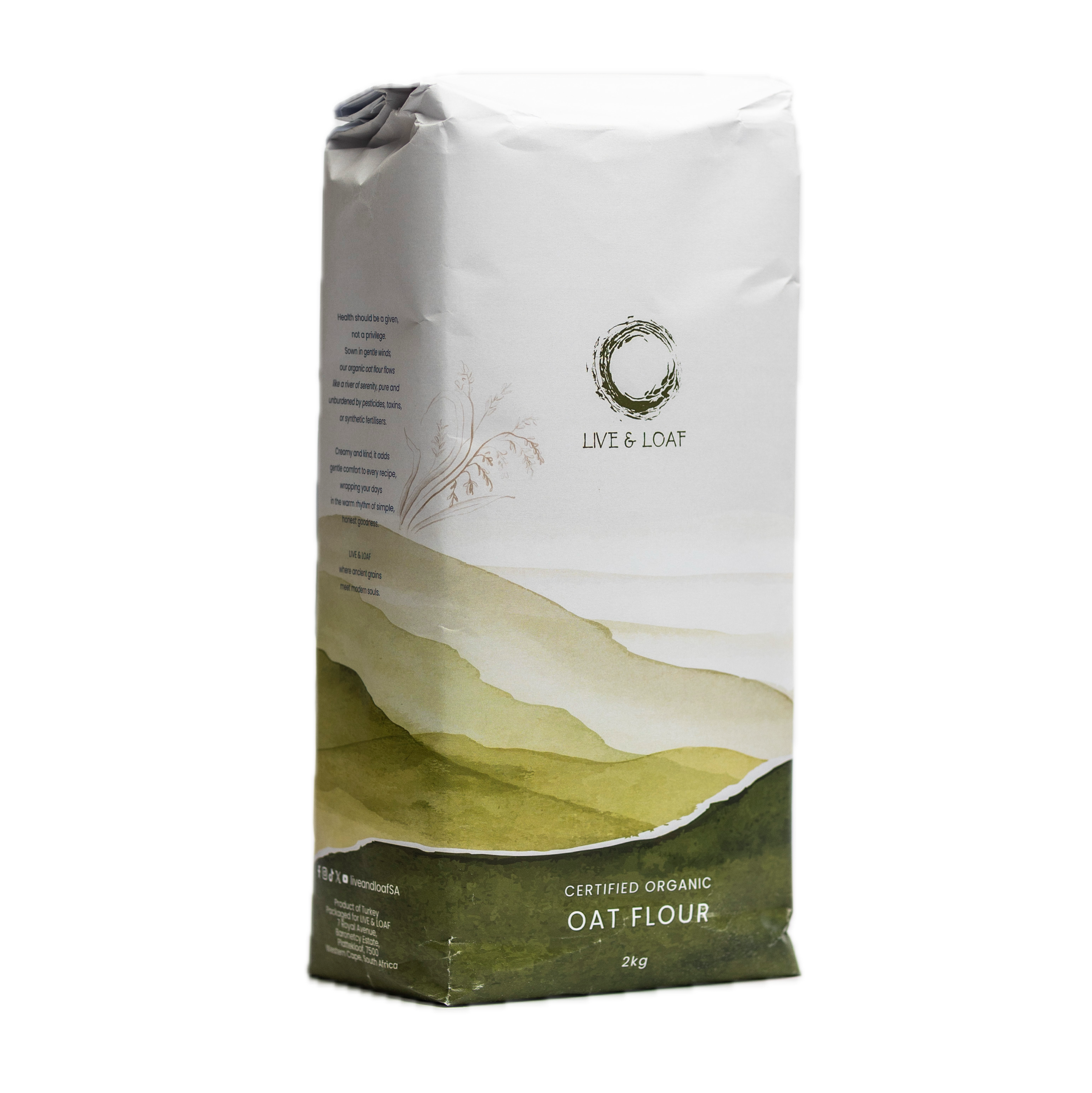 Certified Organic Oat Flour