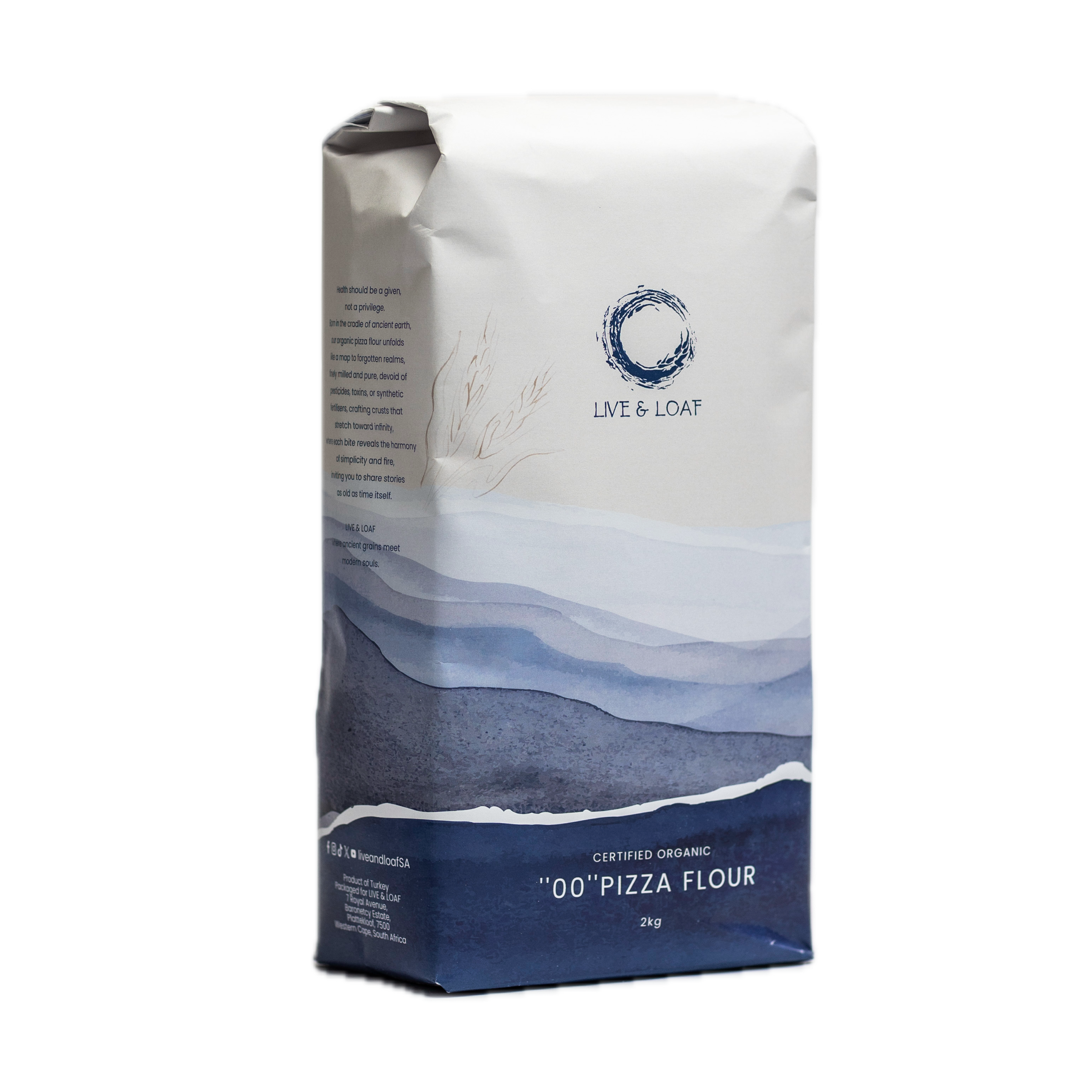 Certified Organic “00” Pizza Flour