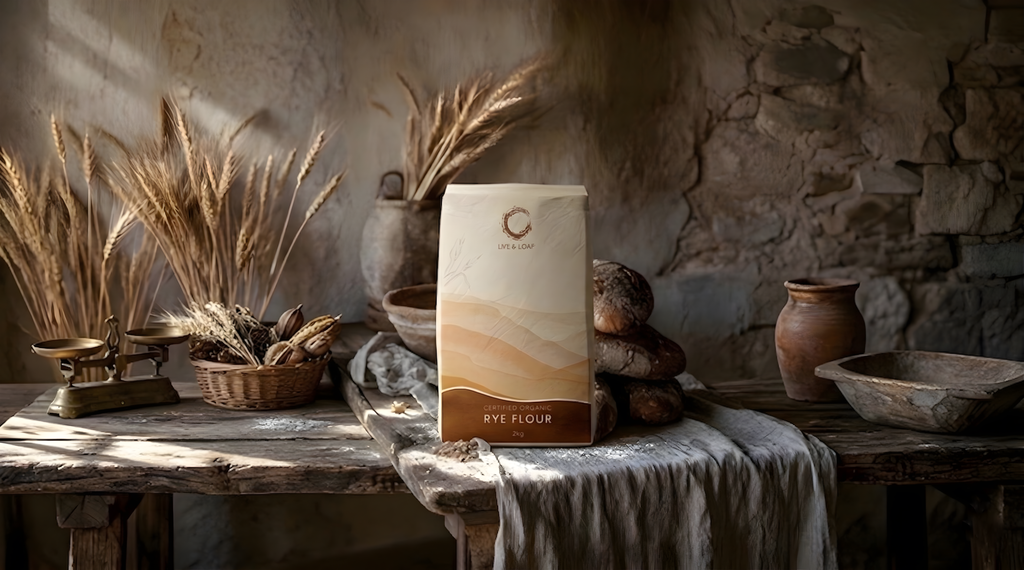 Certified Organic Rye Flour
