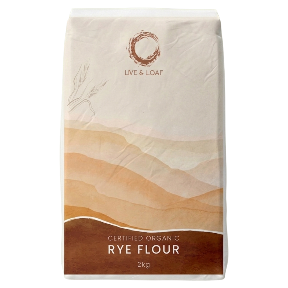 Certified Organic Rye Flour