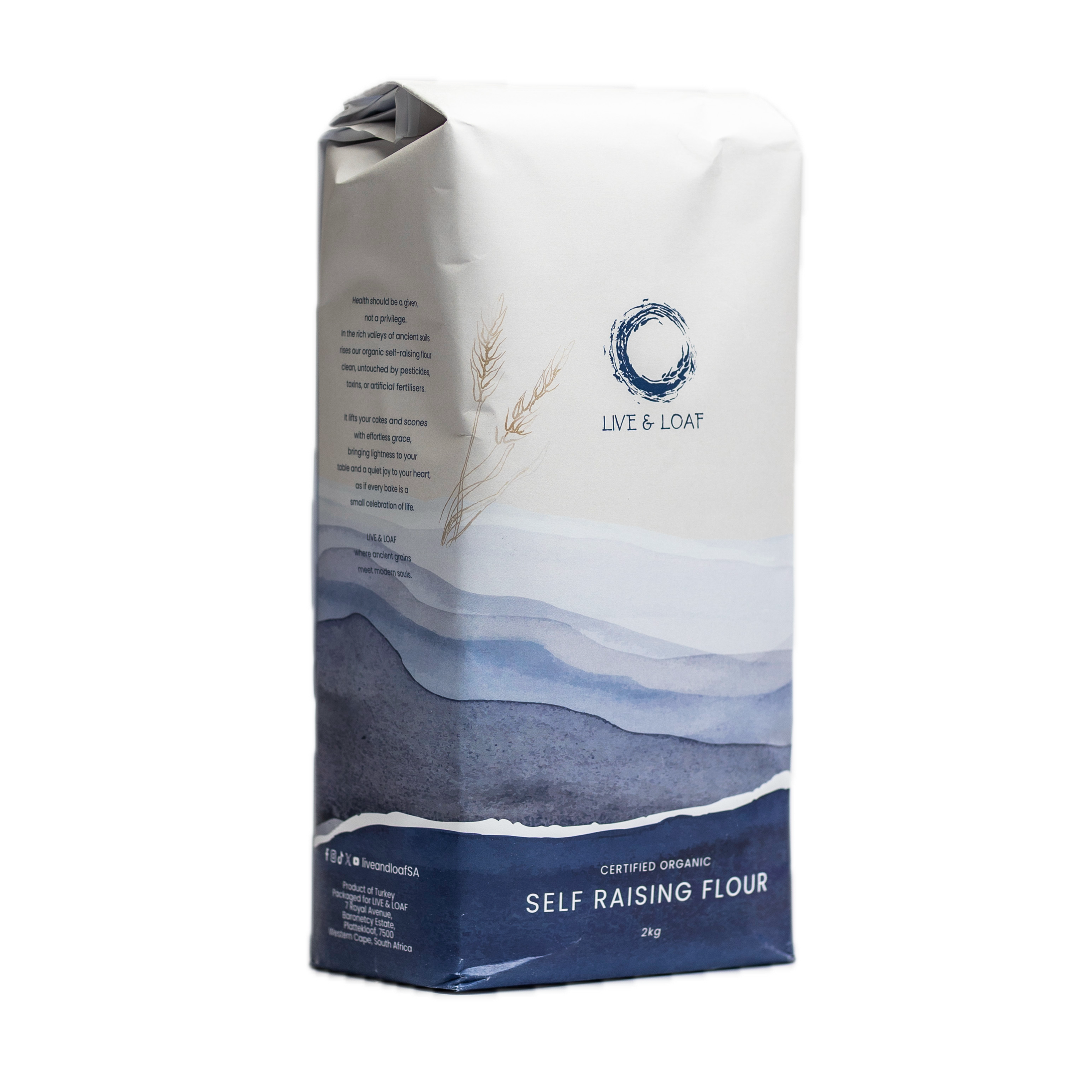 Certified Organic Self Raising Flour
