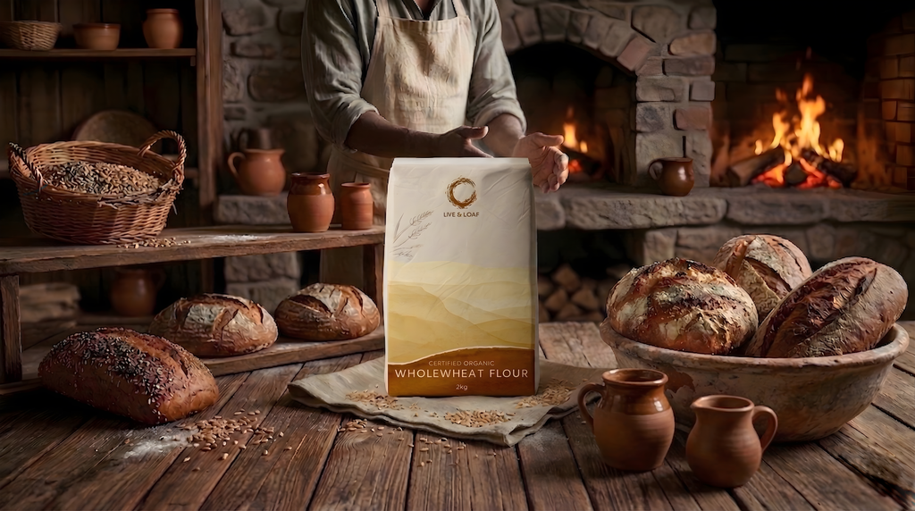Certified Organic Wholewheat Flour