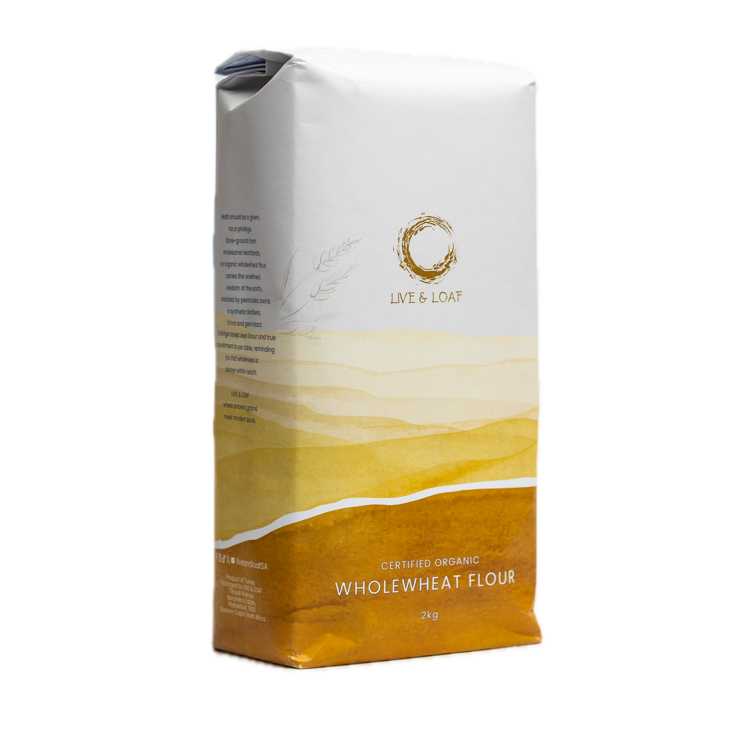 Certified Organic Wholewheat Flour